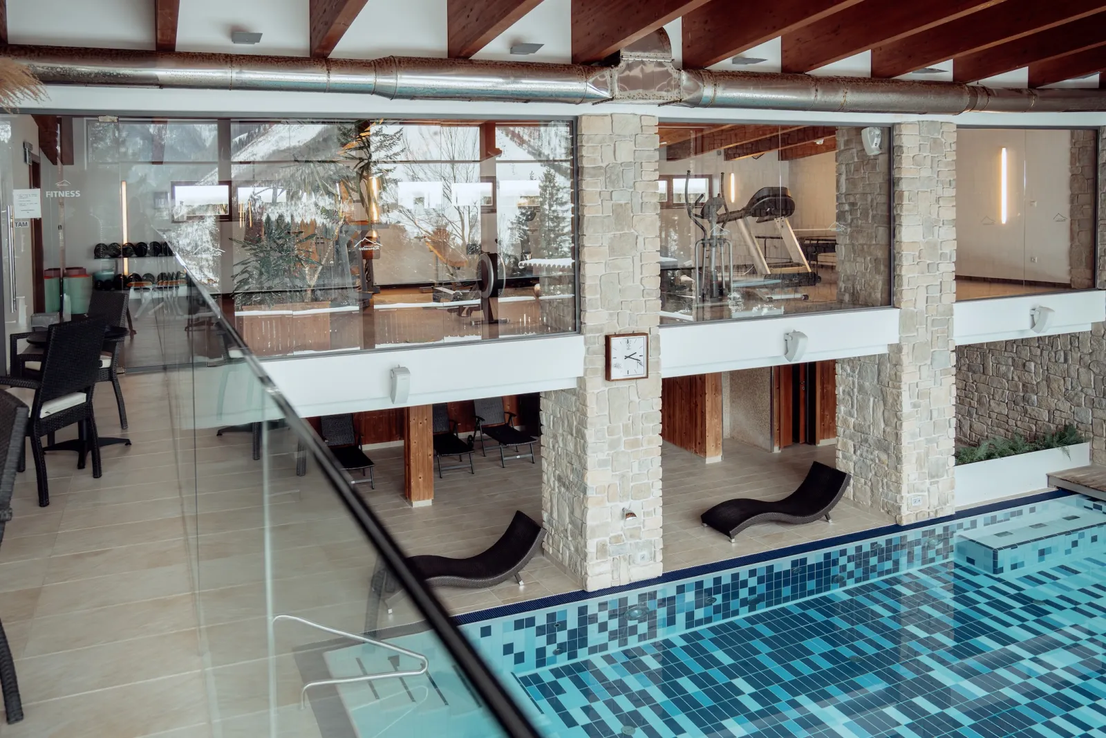 Wellness centre with fitness — Hotel Rozsutec